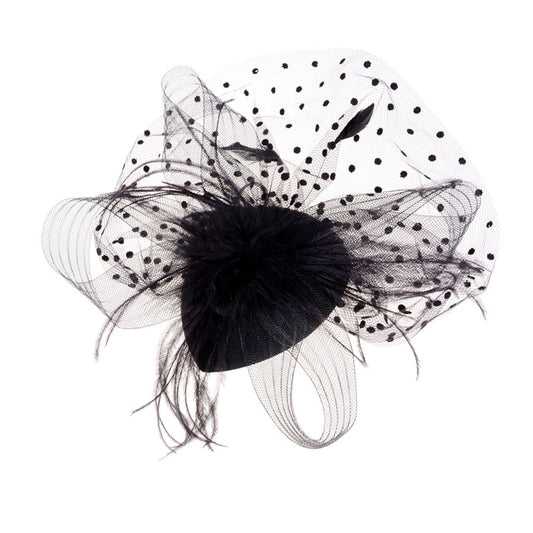 Wedding Fascinator Hat with Duck Billed Clip