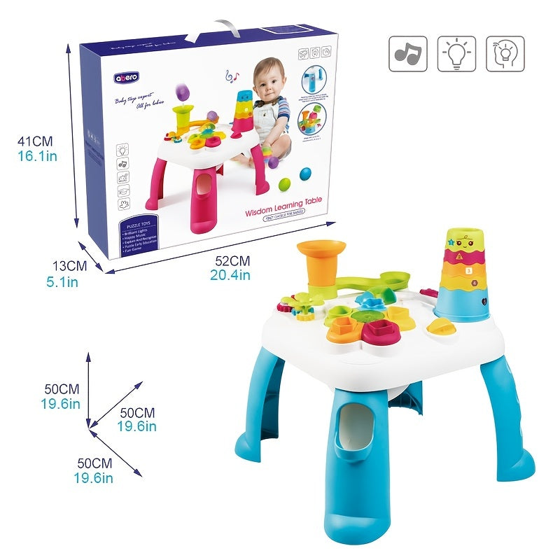 Children's Multifunctional Learning Table for Ages 1-3