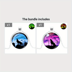 Men's Luminous Pendant Chain Necklace Gift For Boyfriend