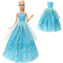 Princess Doll Wedding Dress Party Gown Outfit for 11.5 inch Girl Doll