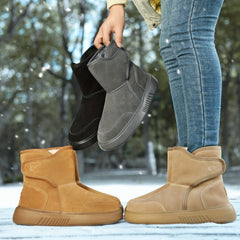 Women's Outdoor Snow Boots Warm Anti Slip Cotton Shoes