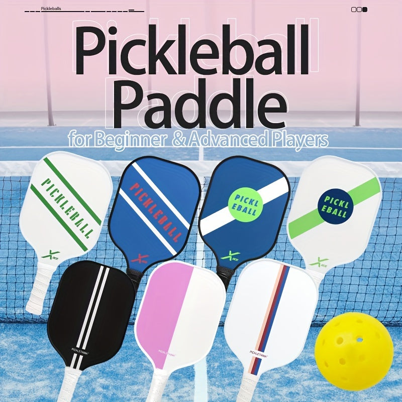 Carbon Fiber Pickleball Paddle Non Slip Grip Indoor Outdoor