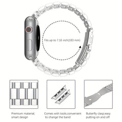2pcs TPU Soft Case Stainless Steel Strap for Ultra Smartwatches