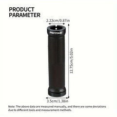 MTB Handlebar Grips Aluminum Locking Non-slip Shock Absorption
