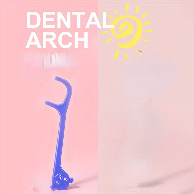 50pcs Kids Dental Floss Colorful Clean Teeth Smooth Floss