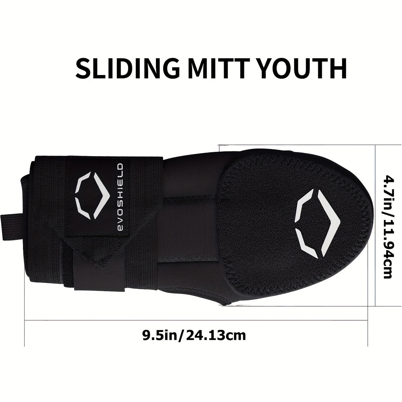 EvoShield Sliding Mitt Baseball Softball Right Left Hand