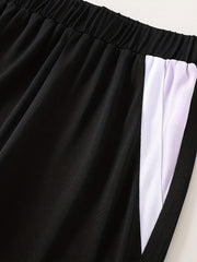 Girls' Colorblock Sweatpants Active Jogger Pants For Kids
