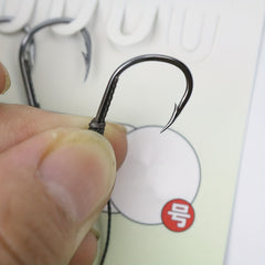 Stainless Steel Fishing Hooks Wire Set with 3 Hooks