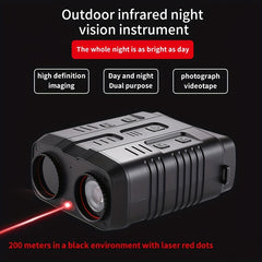 R19 Digital Night Vision Binoculars 1080P HD Infrared Night Vision Recorder