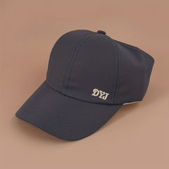Backless Cap Women Baseball Cap Adjustable Sun Visor Hat