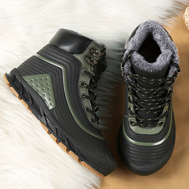 Men's Snow Boots Winter Ankle Boots Waterproof Non Slip Warm Outdoor