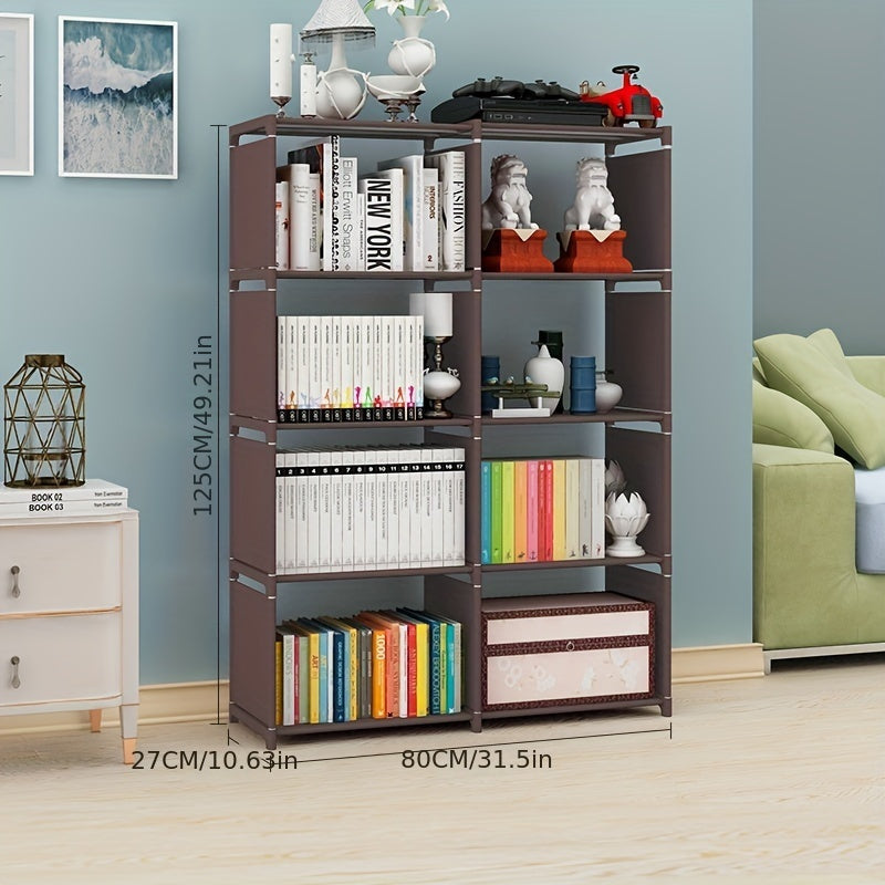 Steel Tube Combination Bookcase Shelf for Students