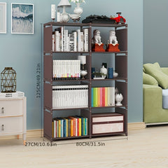 Steel Tube Combination Bookcase Shelf for Students