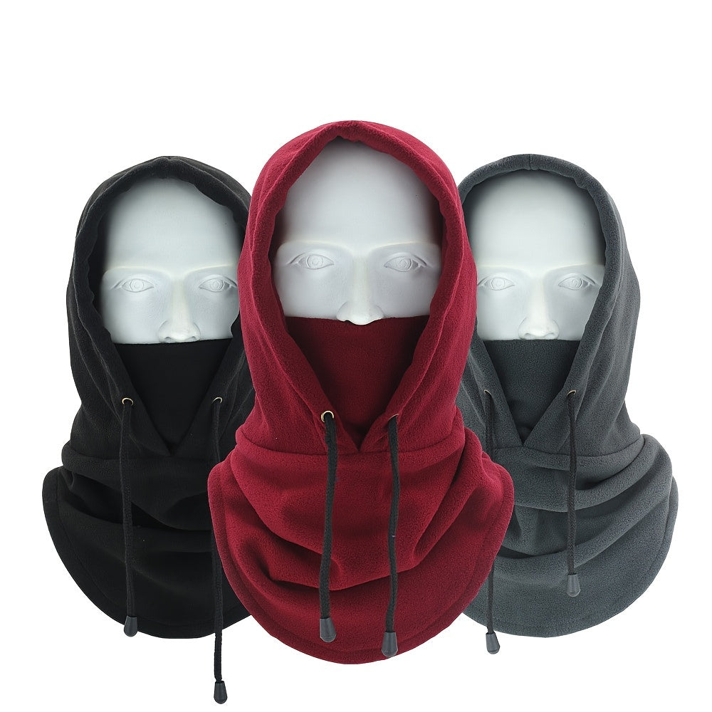 Winter Outdoor Riding Cap Windproof Ear Protection Scarf Mask