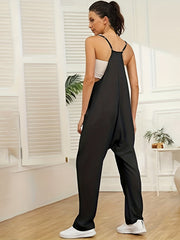 Casual Spaghetti Strap Jumpsuit for Women