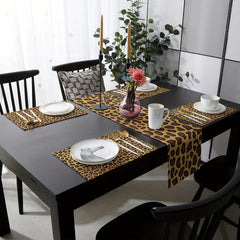 Leopard Print Table Runner 13x72 Inch