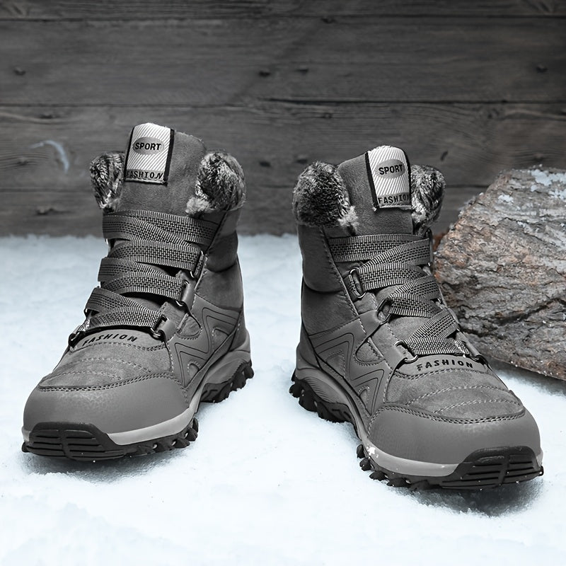 Men's High Top Snow Shoes for Hiking and Mountaineering