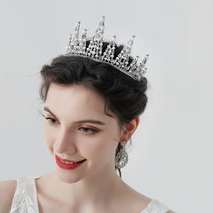 Baroque Crown Hairband Headband Princess Tiara Wedding Birthday