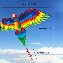 3D Parrot Kite Outdoor Activity Flying Toy