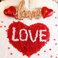 700pcs Wedding Room Decoration Rose Petals Confession Props