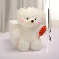 Teddy Bear Plush Toy Conjoined Bear Doll Bear Toy Small Gift Keychain