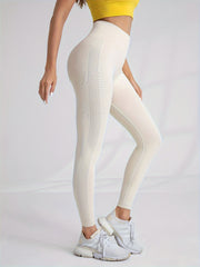 Seamless High Waist Yoga Leggings Tummy Control Butt Lift