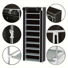 10 Layer Standing Shoes Rack Large Capacity Shoe Shelf Organizer