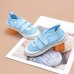 Baby Girls Mesh Sneakers Lightweight Non Slip Walking Shoes