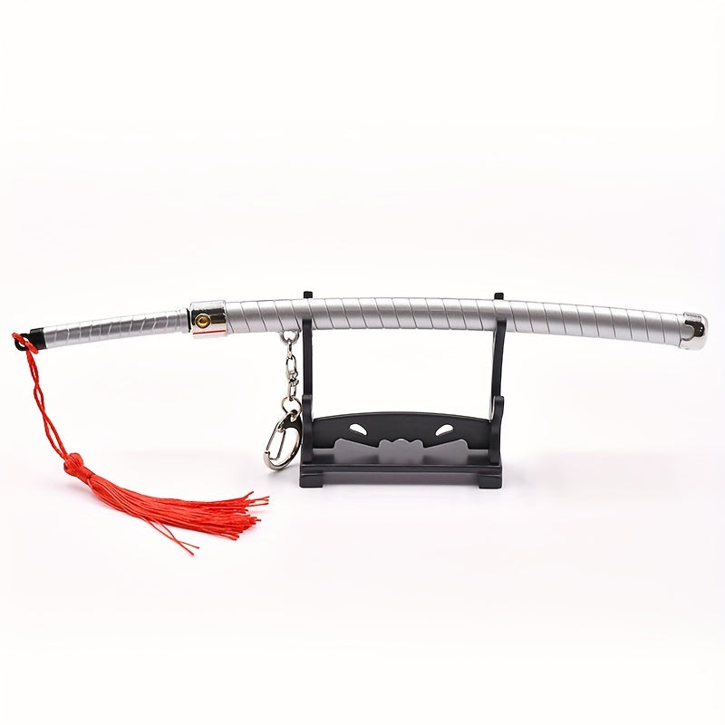 Cartoon Metal Sword Model Elastic Sheath Collectible Ornament