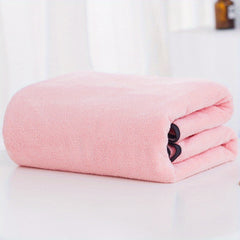Oversized Bath Towels Coral Velvet Soft & Absorbent