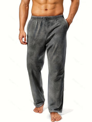 Classic Joogers Men's Casual Drawstring Sweatpants for Fall Winter