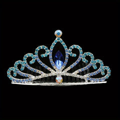 Rhinestones Bridal Headdress Princess Crown Hair Accessories