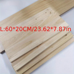 DIY Pine Wood Chips Plank Clapboard Manual Building Materials