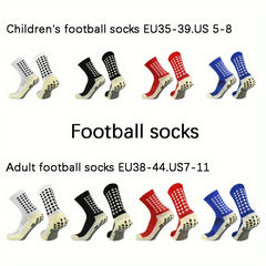 Non Slip Football Socks for Soccer Rugby Basketball Running EU35-39 Kids EU38-44