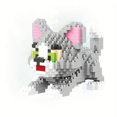Cat And Mouse Series Building Blocks DIY Toy Ornaments