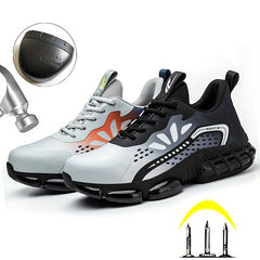 Men's Puncture Proof Work Shoes Non Slip Durable Sneakers