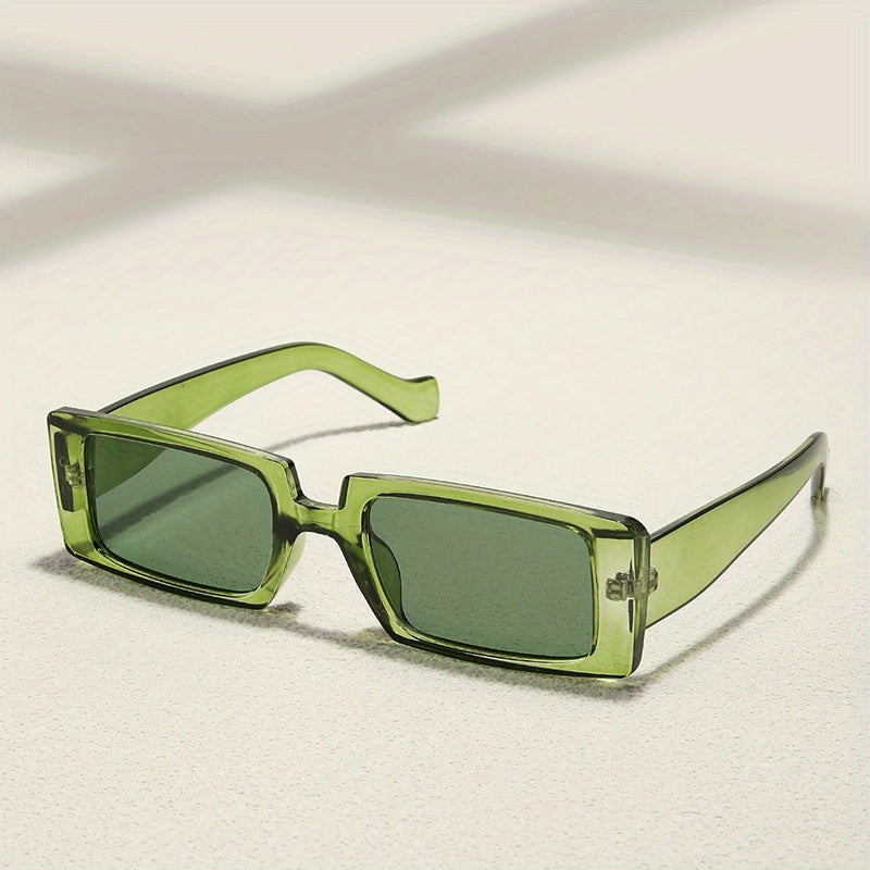 Jelly Rectangle Sunglasses UV400 Sun Shades Glasses