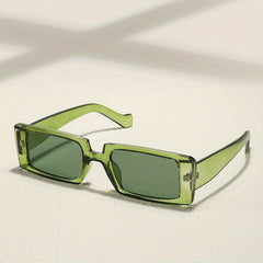 Jelly Rectangle Sunglasses UV400 Sun Shades Glasses