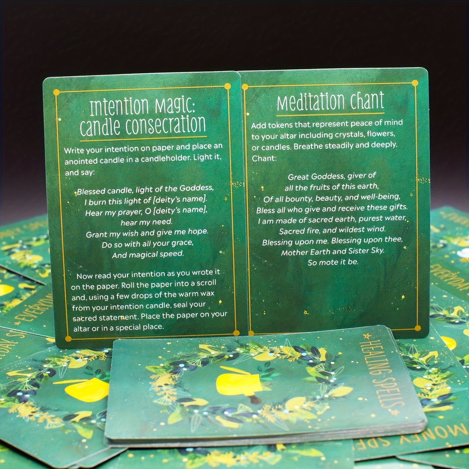 100 Spells For Love Happiness & Success Practical Witch's Spell Deck