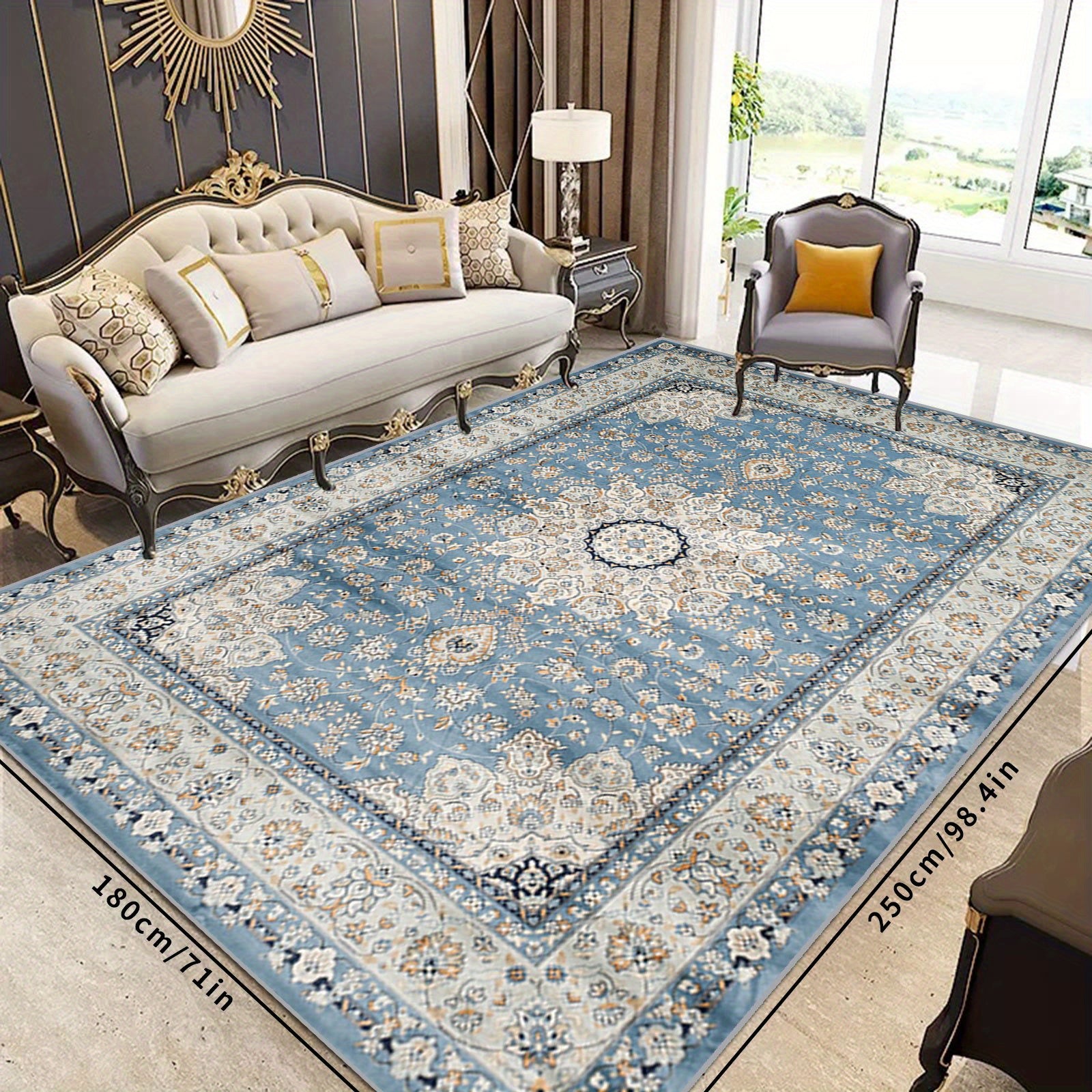 Thickened Living Room Bedroom Mat Floor Carpet
