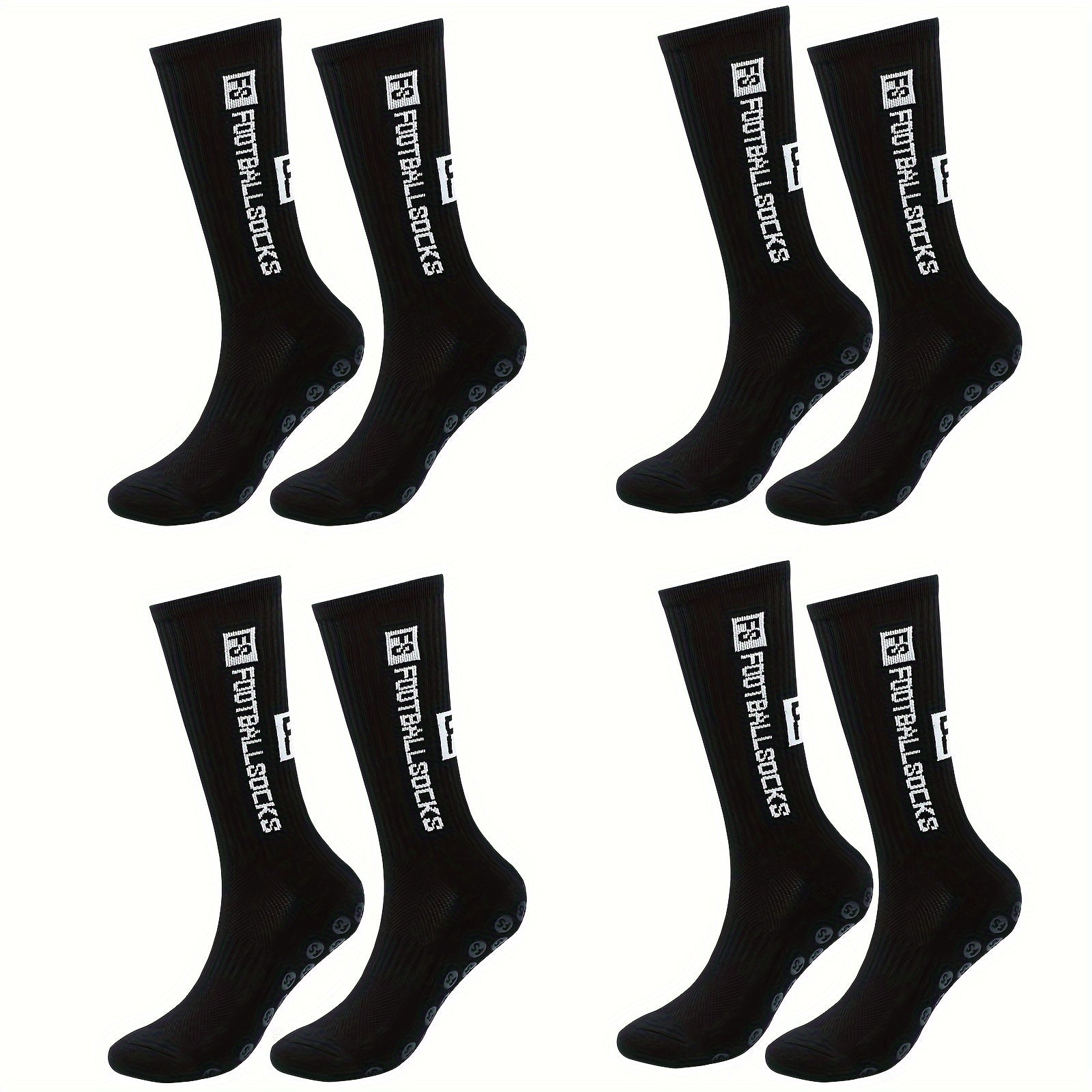 Silicone Dots Non slip Football Socks Sport Crew Socks Outdoor Sports Socks