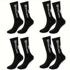 Silicone Dots Non slip Football Socks Sport Crew Socks Outdoor Sports Socks