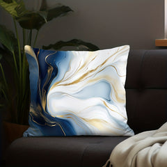 Marble Stripe Flannel Pillowcase for Sofas & Chairs