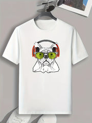 Pug Headphone Men's Tee