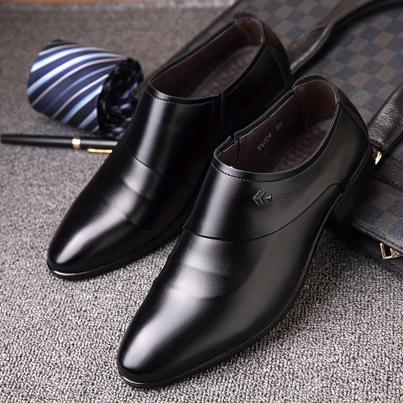 Men's Slip On Formal Shoes Wear resistant Non Slip Smart Casual Shoes