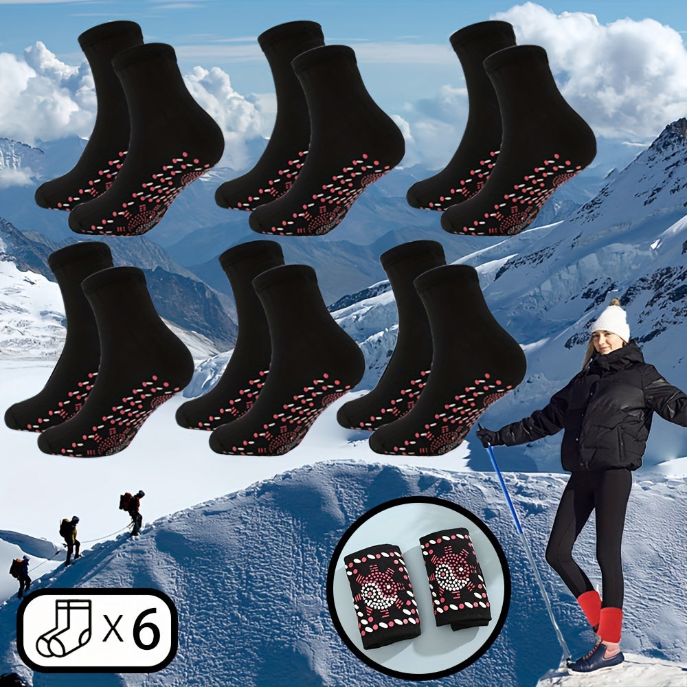 Heated Socks Self Heating Socks For Men Women Massage Anti Freezing Foot Warmer