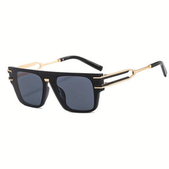 Men's Square Frame Sunglasses UV Protection