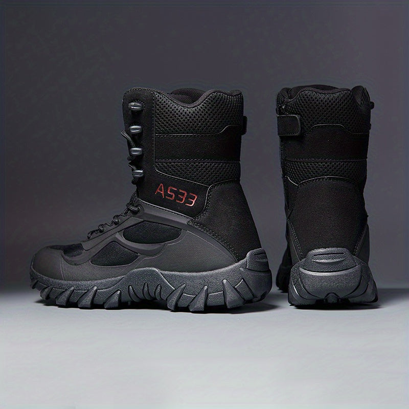 Men's Tactical Combat Boots - Outdoor Hiking Trekking