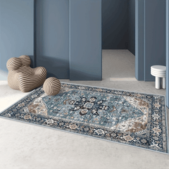 Boho Carpet Floor Mat Ethnic Style Persian Carpet 80 120 Polyester Rectangle Rug