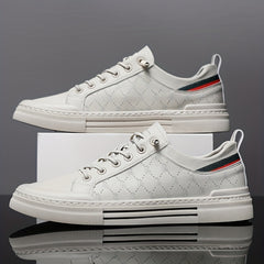 Men's Lightweight Lace-Up Skate Sneakers